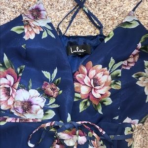 Lulus Floral Wrap Dress.